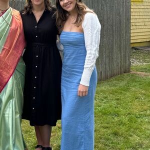 Free People White Cable Knit bolero/shrug